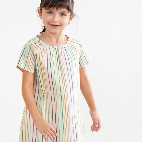 Hanna Andersson Rainbow Stripe Tunic - Picture 2 of 3